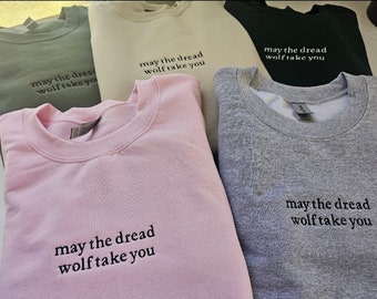 Video Game Quote Embroidered Sweatshirt || Fantasy || Unisex Crewneck