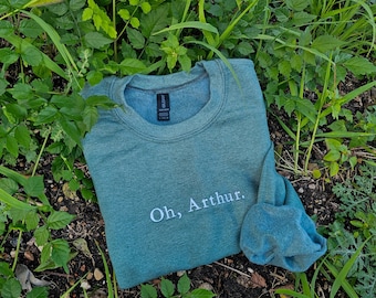 Video Game Quote Embroidered Sweatshirt || Western || Unisex Crewneck