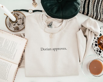 Video Game Quote Embroidered Sweatshirt || Fantasy || Unisex Crewneck