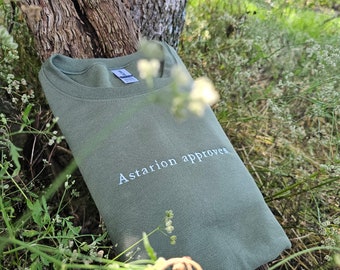 Cita de videojuego sudadera bordada // Fantasía // Unisex Crewneck