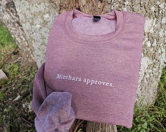 Video Game Quote Embroidered Sweatshirt || Fantasy || Unisex Crewneck