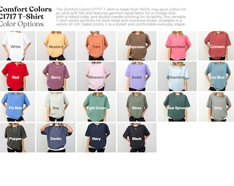 Custom Video Game Quote Embroidered T-Shirt || Comfort Colors || Scifi || Fantasy || RPG || Unisex Crewneck