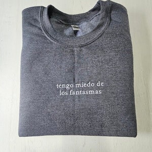 Video Game Quote Embroidered Sweatshirt || Unisex Crewneck
