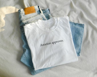 Video Game Quote Embroidered T-Shirt || Fantasy || Vampire || RPG || Unisex Crewneck