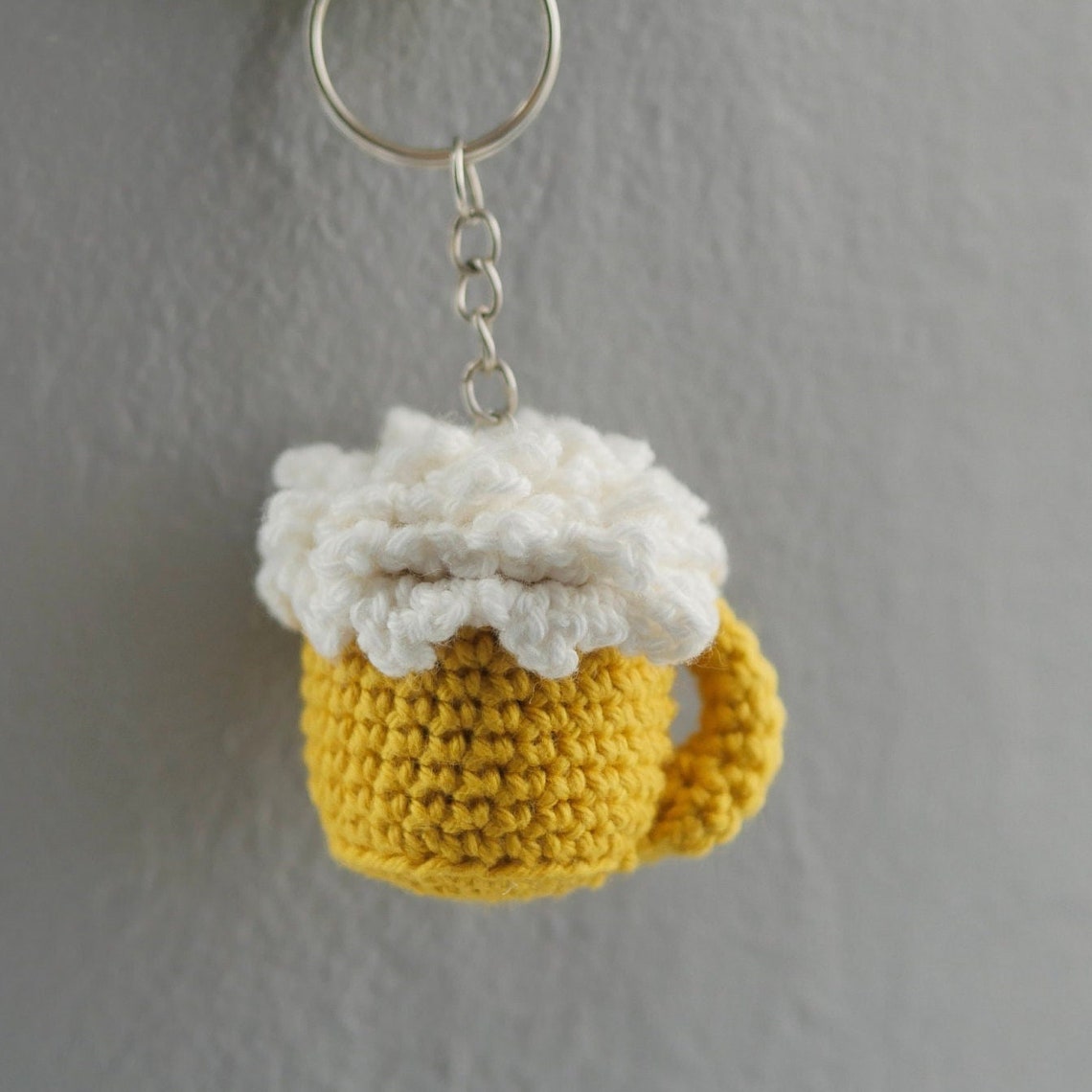 Crochet Beer Mug Keychain crochet Keychain beer Lover Gift Etsy Canada