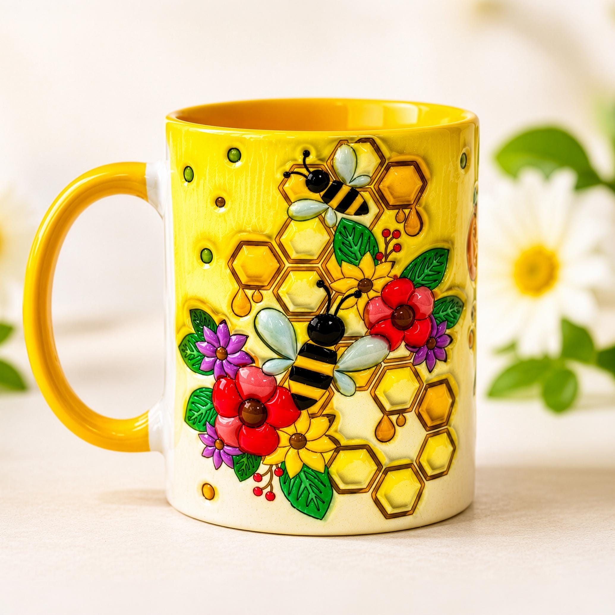 Gelbe tasse