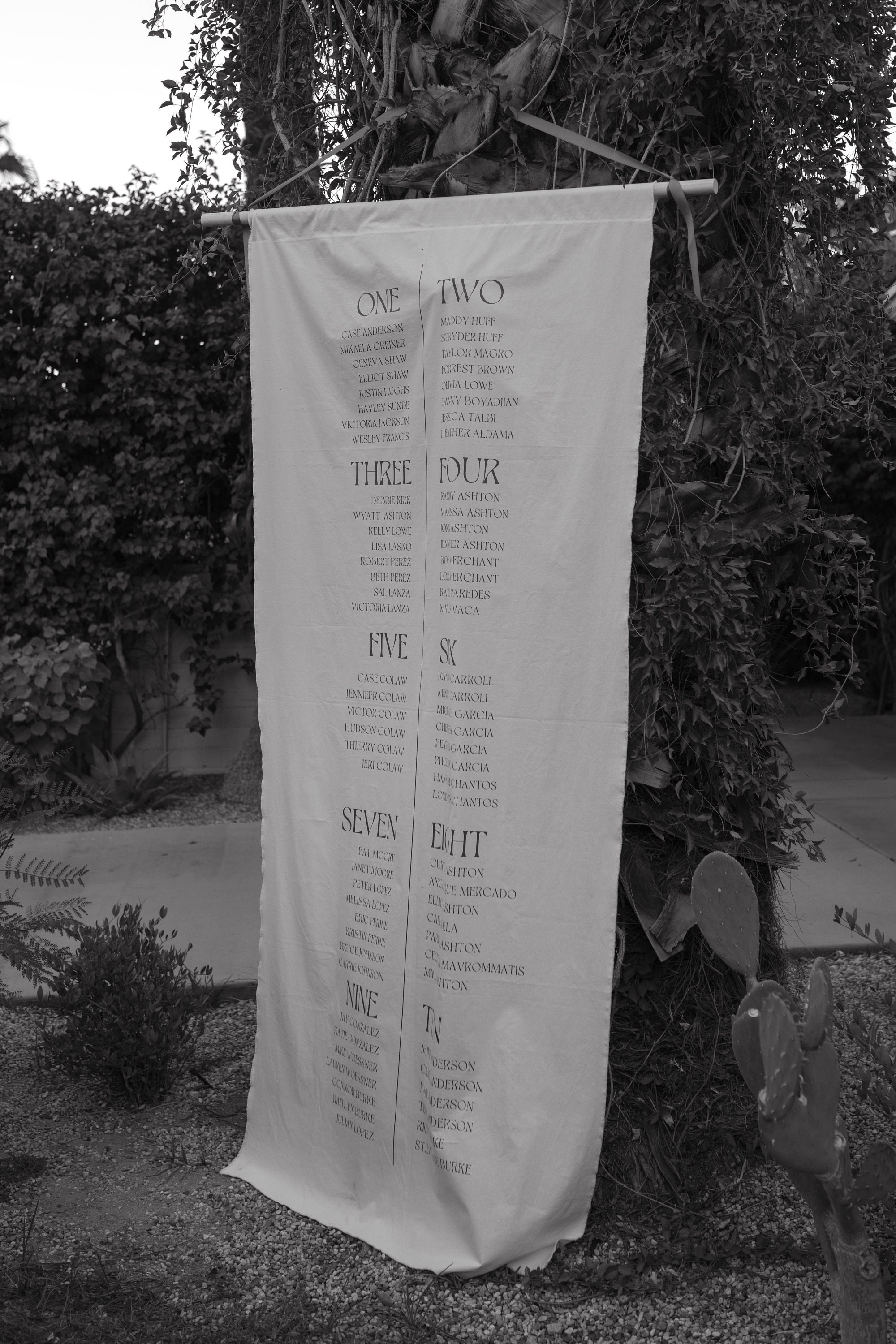 Fabric Seating Chart Wedding Seating Chart Seating Chart Wedding Table