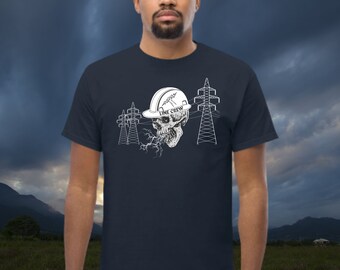 Lineman Shirt | LinemanShirt | Orkaan Ian Tee | Lineman Gift | Line crew Shirt | Lineman Shirt I Shirt voor een Lineman I Linecrew