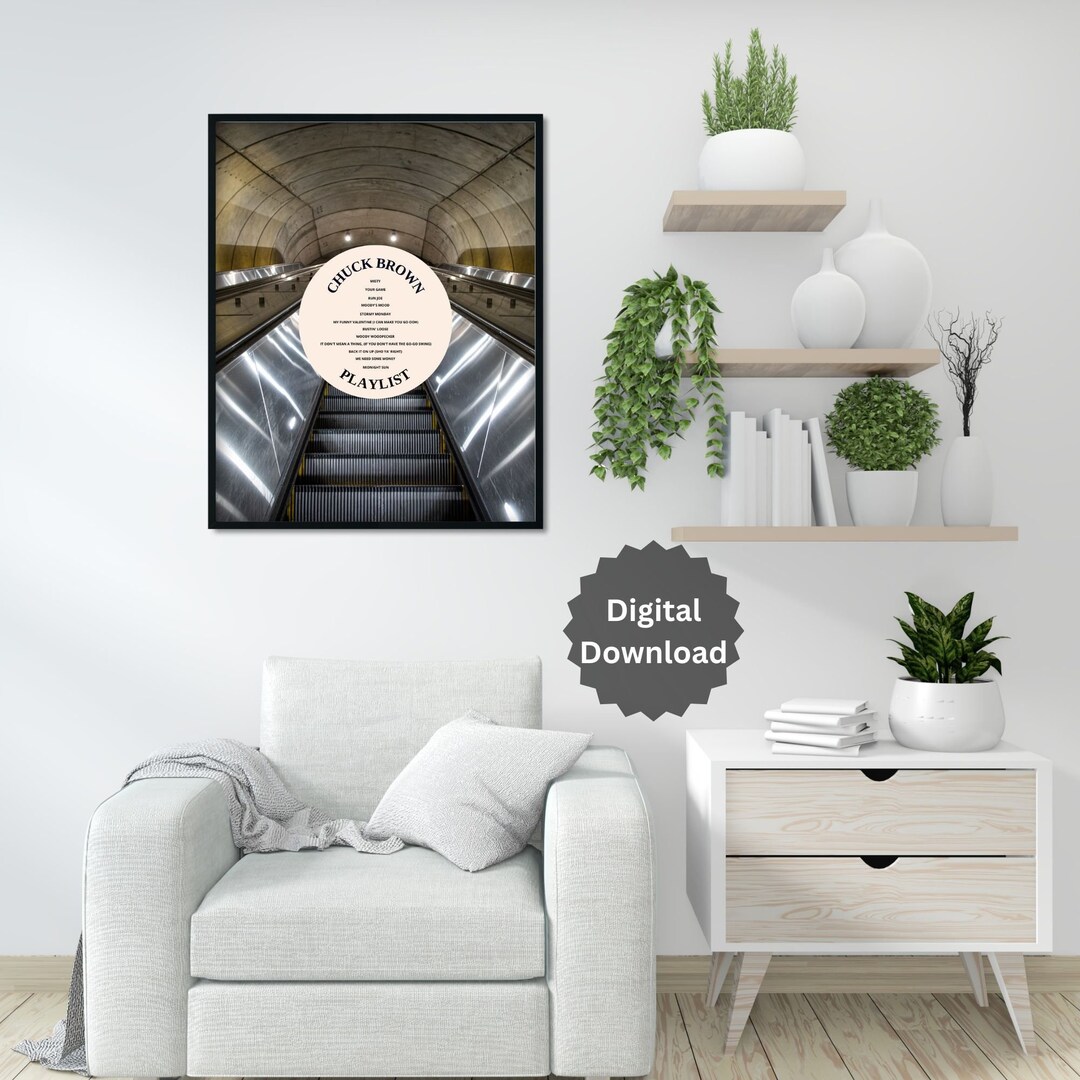 Washington DC Metro Music Wall Art Gogo Music Wall Art Washington DC