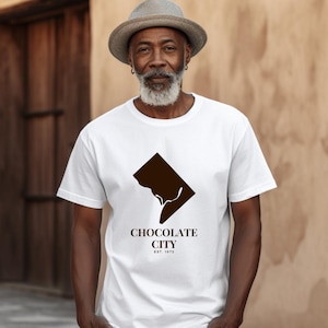 Washington DC T-Shirt - Afroamerikanische Geschichte Chocolate City Tee