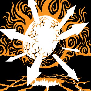 Print - Egg of Chaos by Iikka Keranen, 14&quot;x11&quot;