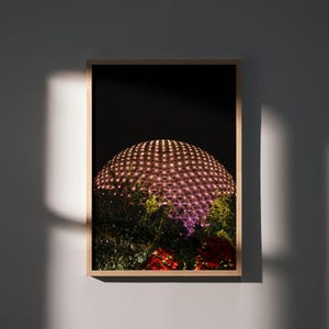 Epcot Spaceship Earth, Epcot Ball Photo, Disney World Photo, Disney World Wall Art, Disney World Print, Disney Photography
