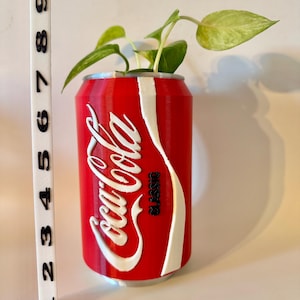 Vaso de plantas em formato de Coca-Cola | Decoração para casa