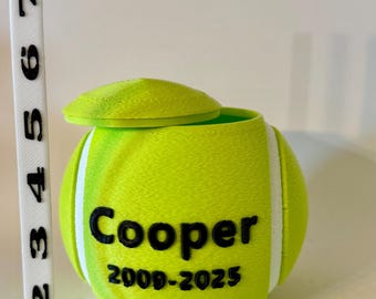 Dog Tennis Ball Urn | Memories