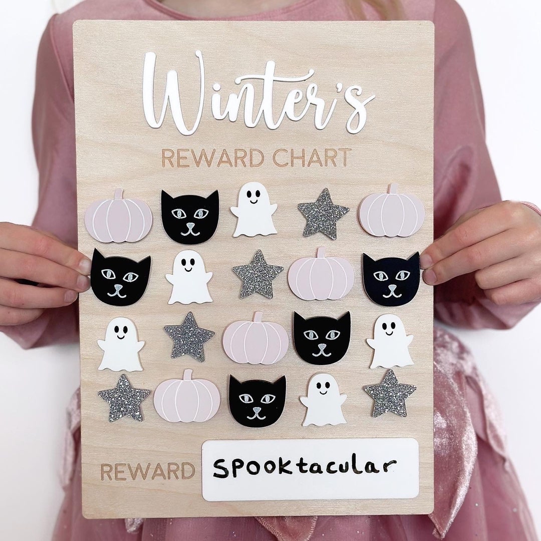 Extra Halloween Shapes for Reward Chart/ Jar. Reward Chart Halloween ...