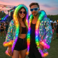 Custom Light up Outfits – Handmade EL Wire Glow Clothing | LED Festival ...