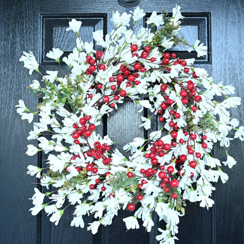 CasablancamarketUS Forsythia & Berry Wreath - Thumbnail 3
