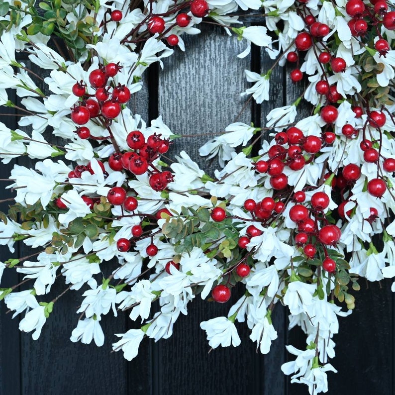 CasablancamarketUS Forsythia & Berry Wreath - Thumbnail 5