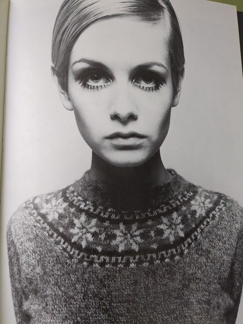 Vintage 1970s Fashion Model Coffee Table Book Model Girl Etsy