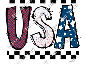 USA 4th of July / Patriotic  PNG Digital download