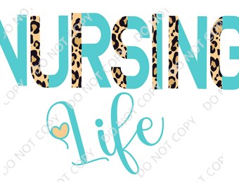Nursing Life PNG Digital Download