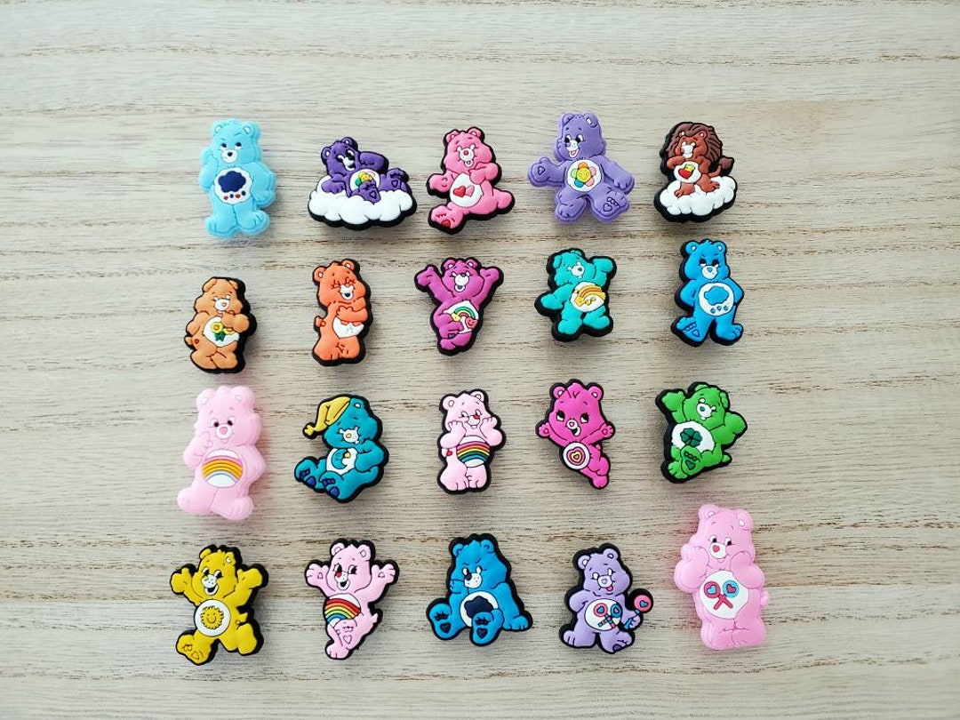 MARSHMALLOW BEAR CROC CHARMS/ CROC JIBBITZ Update - Depop