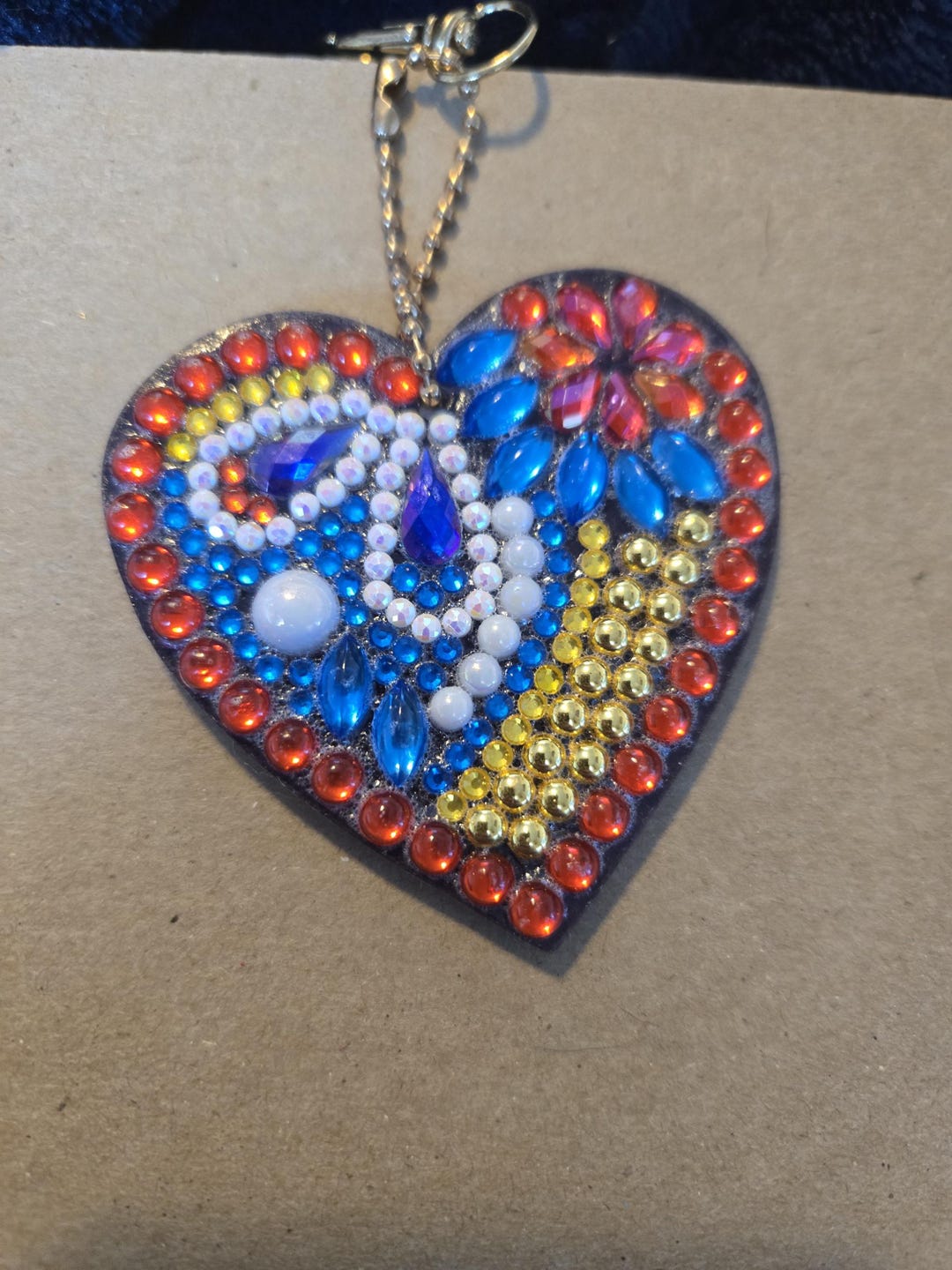 Heart Keychain Ricky Martin Heart Keychain 2 - Etsy