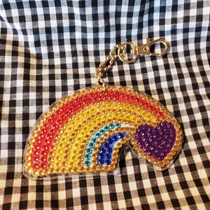 Rainbow Keychain