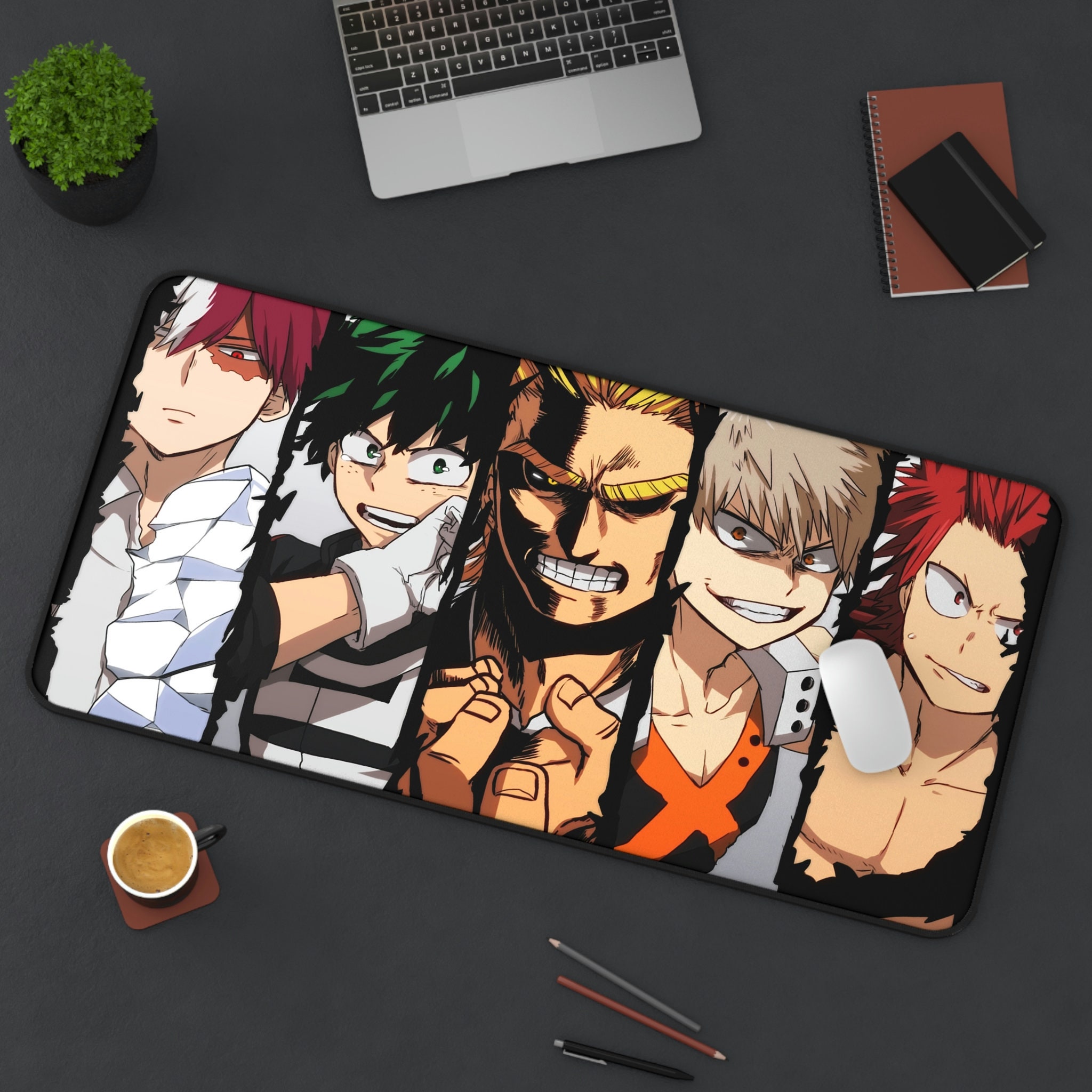 Discover MHA Male Hero Squad | Anime Desk Mat |