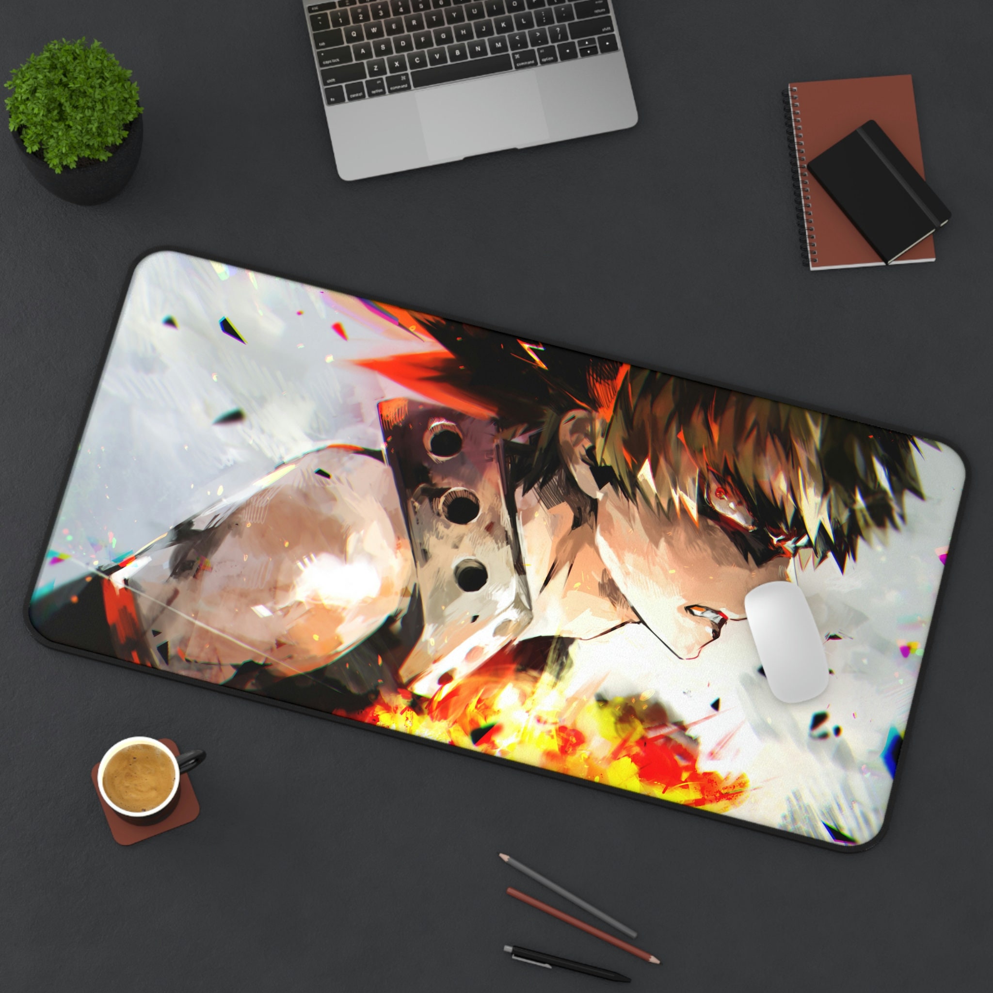 Discover MHA Hero | Anime XL Gaming Desk Mat |