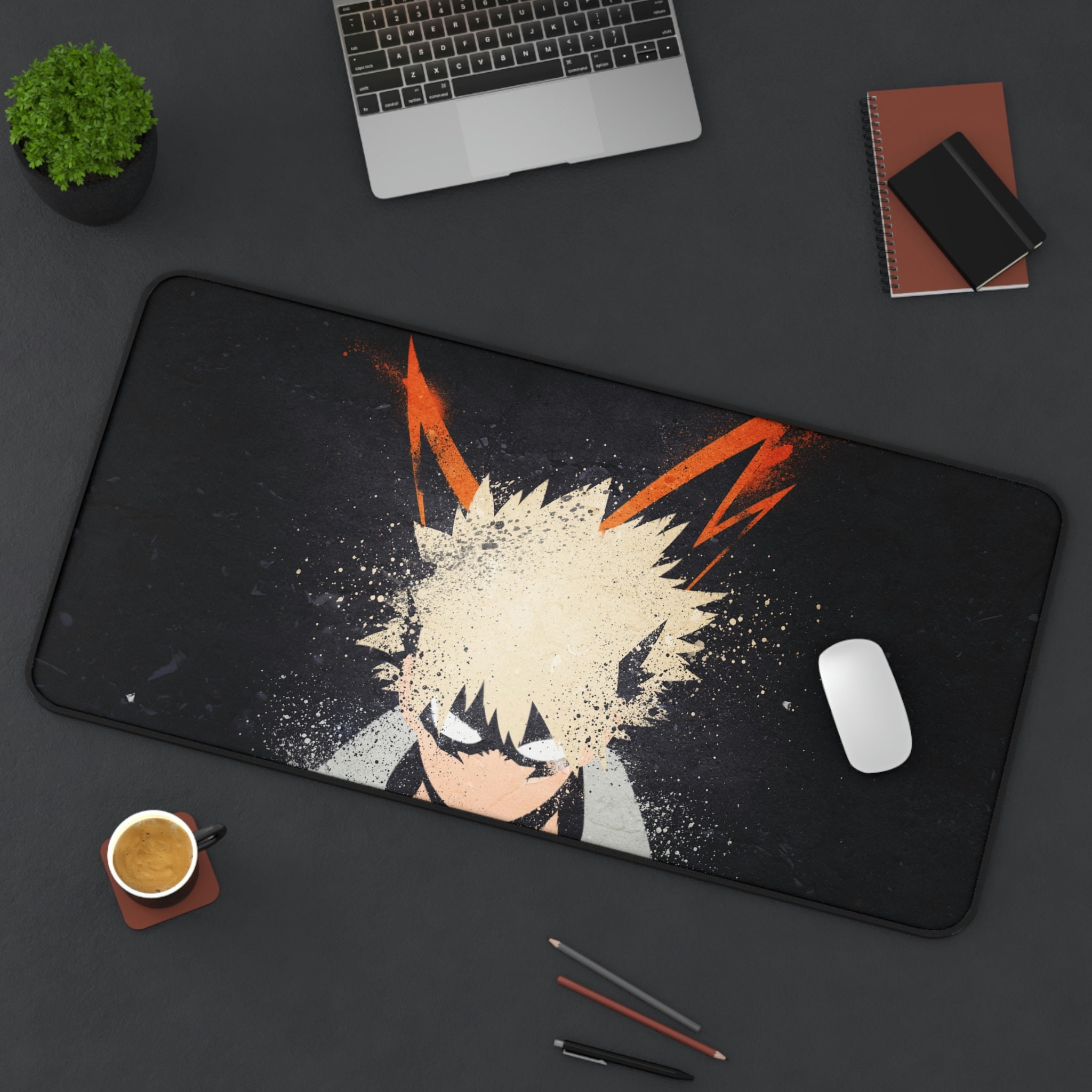 Discover MHA Minimalist Hero Design | Anime Desk Mat |