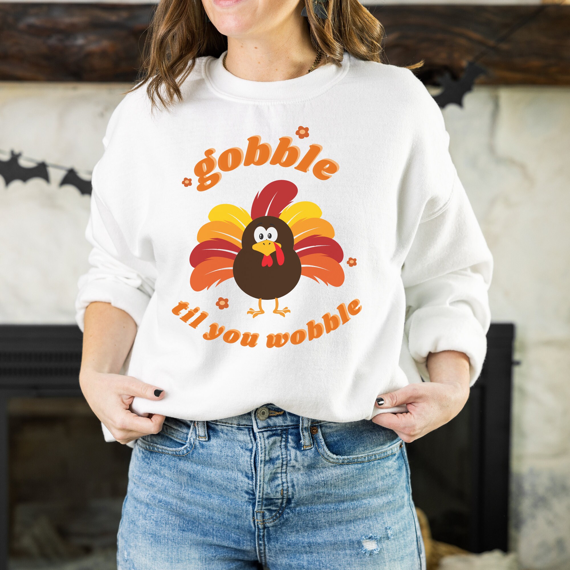 Gobble Gobble Tinsel Sweater
