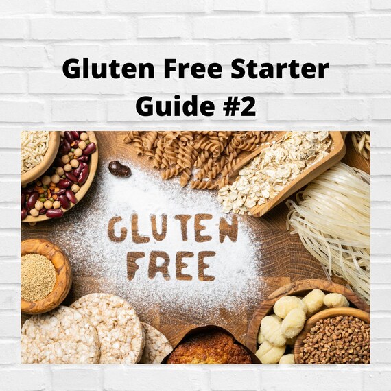 Gluten Free Starter Printable Pack Option 2 FREE RECIPE Etsy