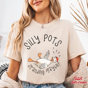 POTS syndrome shirt, goose shirt, sarcastic goose tee, chronic illness, gift for POTS, Postural orthostatic tachycardia syndrome, funny POTS