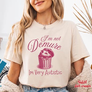 Autism shirt, opossum shirt, very demure, possum, mental health autistic awareness shirt, neurodiversity, gift for autism, funny autism gift