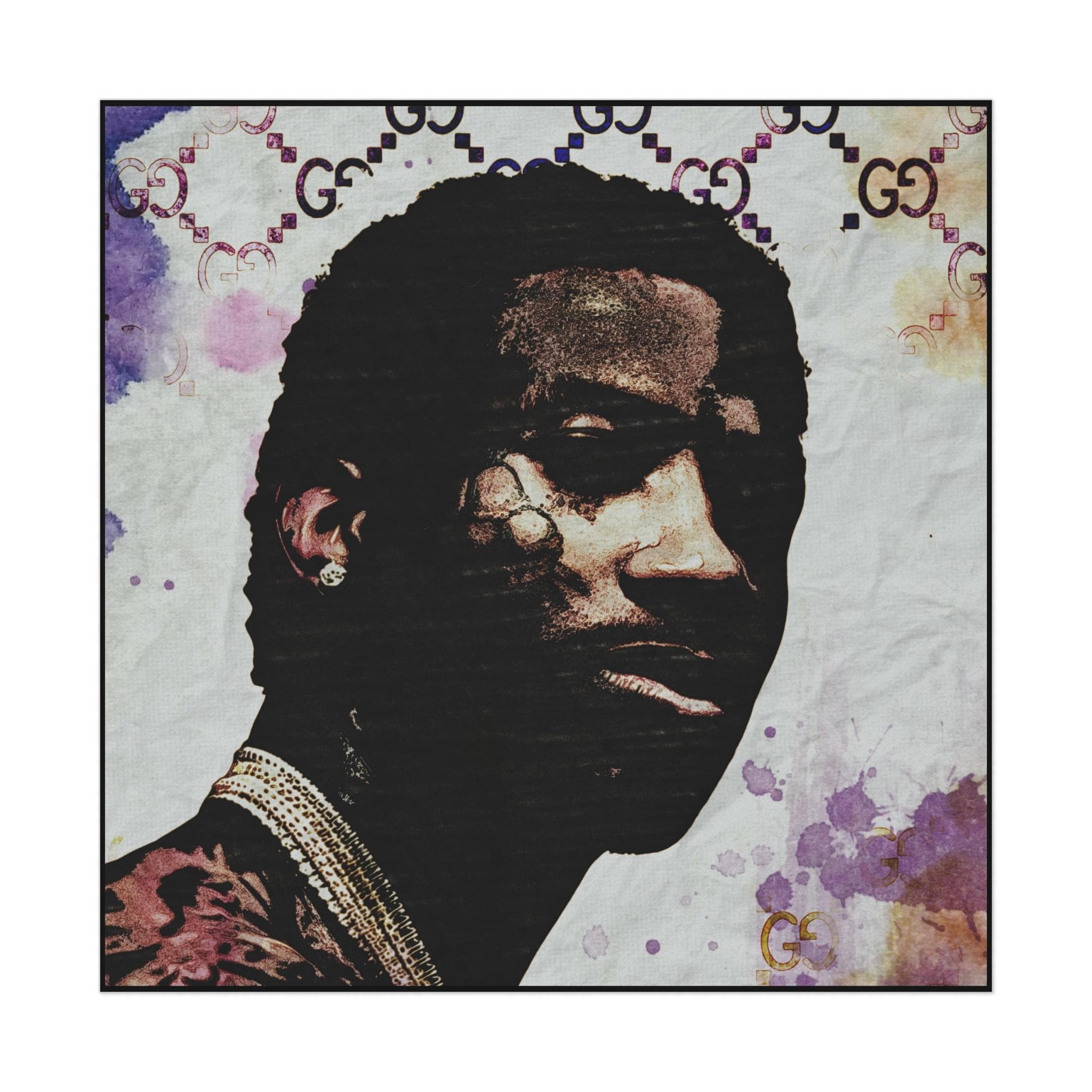 GUCCIMAZE CHROME POSTER A1ポスター希少 Gucci Mane Poster - Watercolor Variant - Etsy