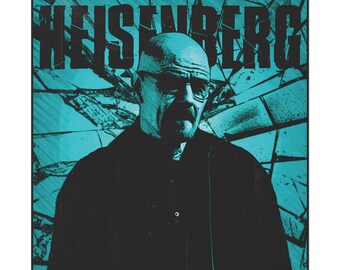 Heisenberg Poster - Blue Variant