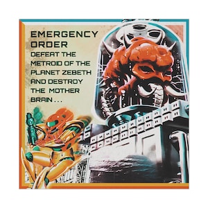 Metroid Poster - Classic Variant