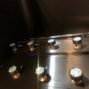 Dark Crystal Guitar Pedal Footswitch Topper (ONE) - pedal topper - pedal toppers