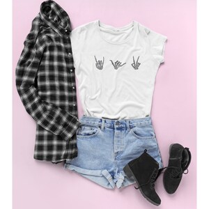 Skeleton Halloween Tshirt, Skeleton Crop Top, Halloween Shirt, Dancing Skeleton Shirt, Skeleton Peace Sign, Funny Halloween Shirt,