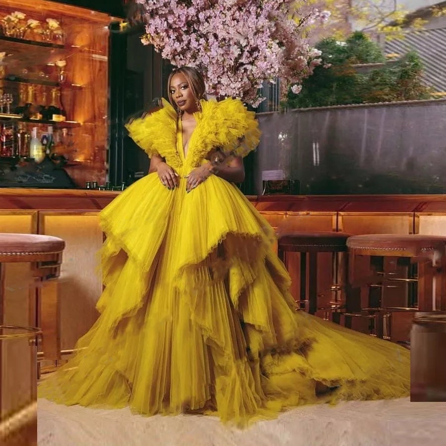 Tulle Gown, Red Carpet Tulle Dress, Bridal Shower Dress, Birthday Photoshoot Dress, Wedding