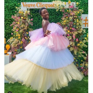 Rainbow prom hotsell dress uk