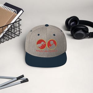 American Fossils Snapback Hat T Rex Trump Satire Streetwear Cap