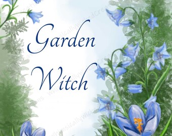 Garden Witch PNG