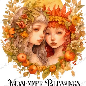 Midsummer Blessings PNG