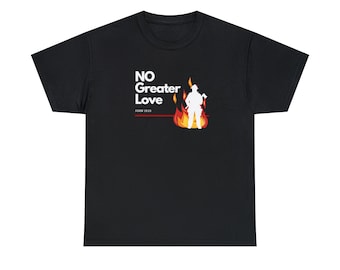 No Greater Love - Thin Red Line Tshirt