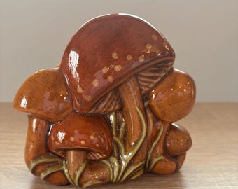 Vintage mushroom napkin holder