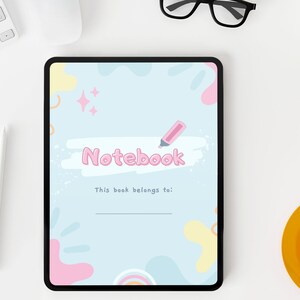 Digital/ Printable Notebook Cover