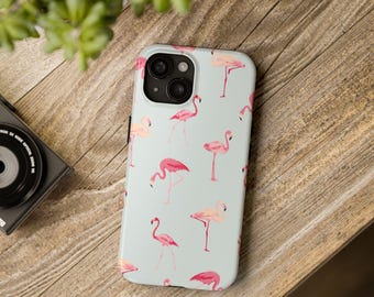 Stylish Tropical, Summer Vibes Flamingo Phone Case for Iphone