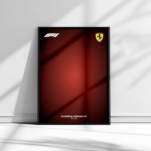 Official Colours Scuderia Ferrari HP F1 SF-24 - Technic Lego Collaboration compatible - Ferrari Red